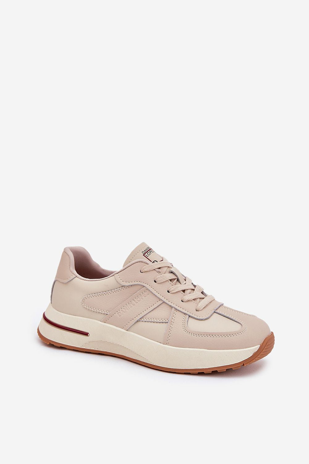  Buty Sportowe Model Daniel Lopez SS2D4043 Beige - Step in style 