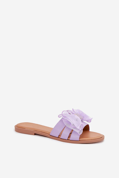  Sandał Klapki Model Tanira 2709-6 Violet - Step in style 