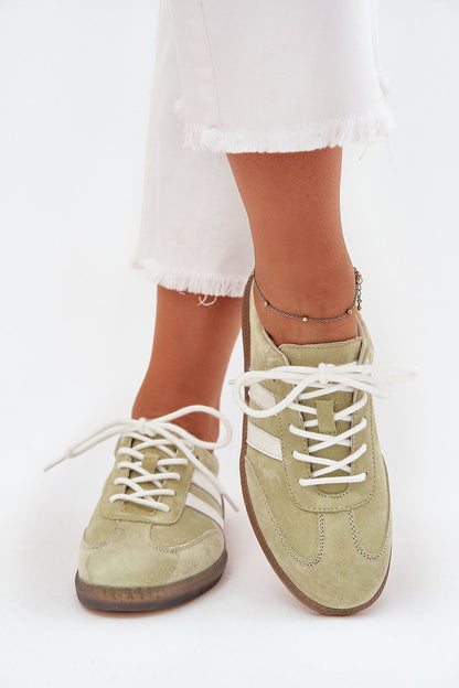   Buty Sportowe Model Ismina GD-XF-164 Limonka - Step in style 