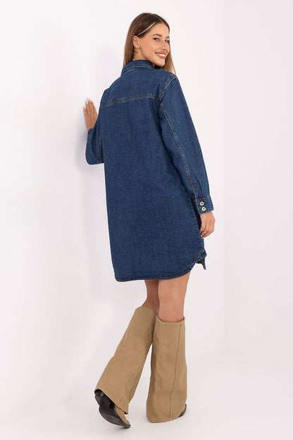  Sukienka Model D80026BI30469M314 Dark Blue - Sublevel 