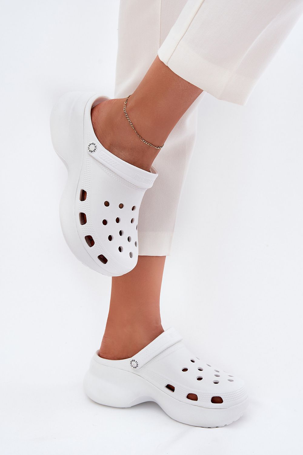 Sandał Klapki Model Big Star RR274A119 White - Step in style 