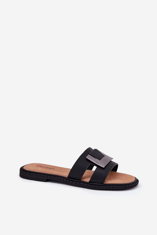  Sandał Klapki Model Artiker 56C1336 Black - Step in style 