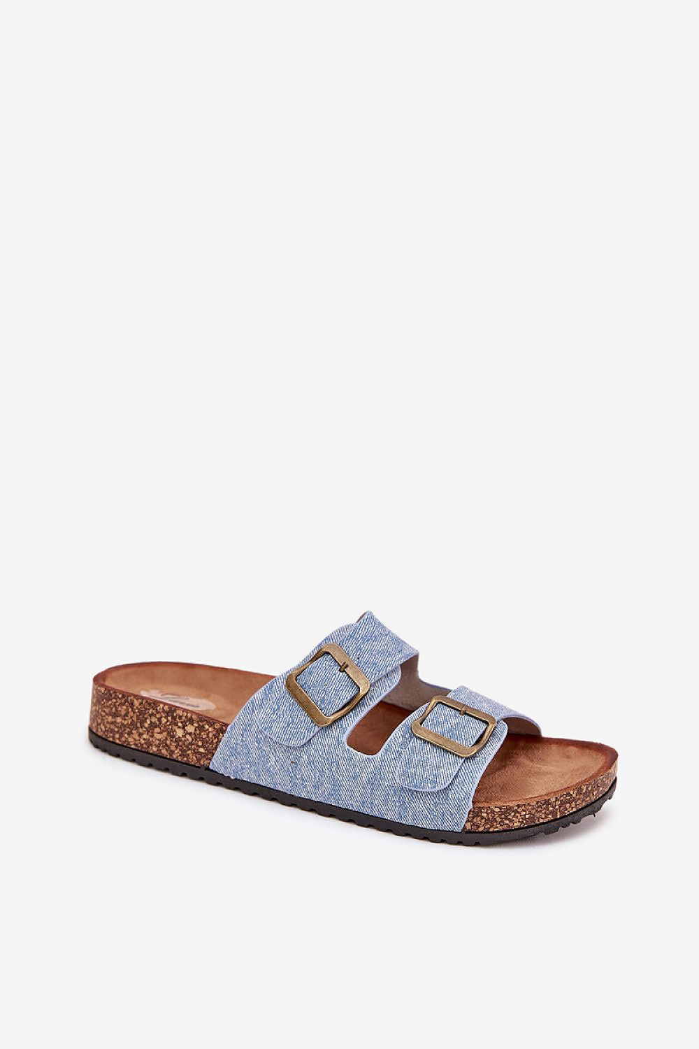  Sandał Klapki Model Vesina WD302 Light Jeans - Step in style 