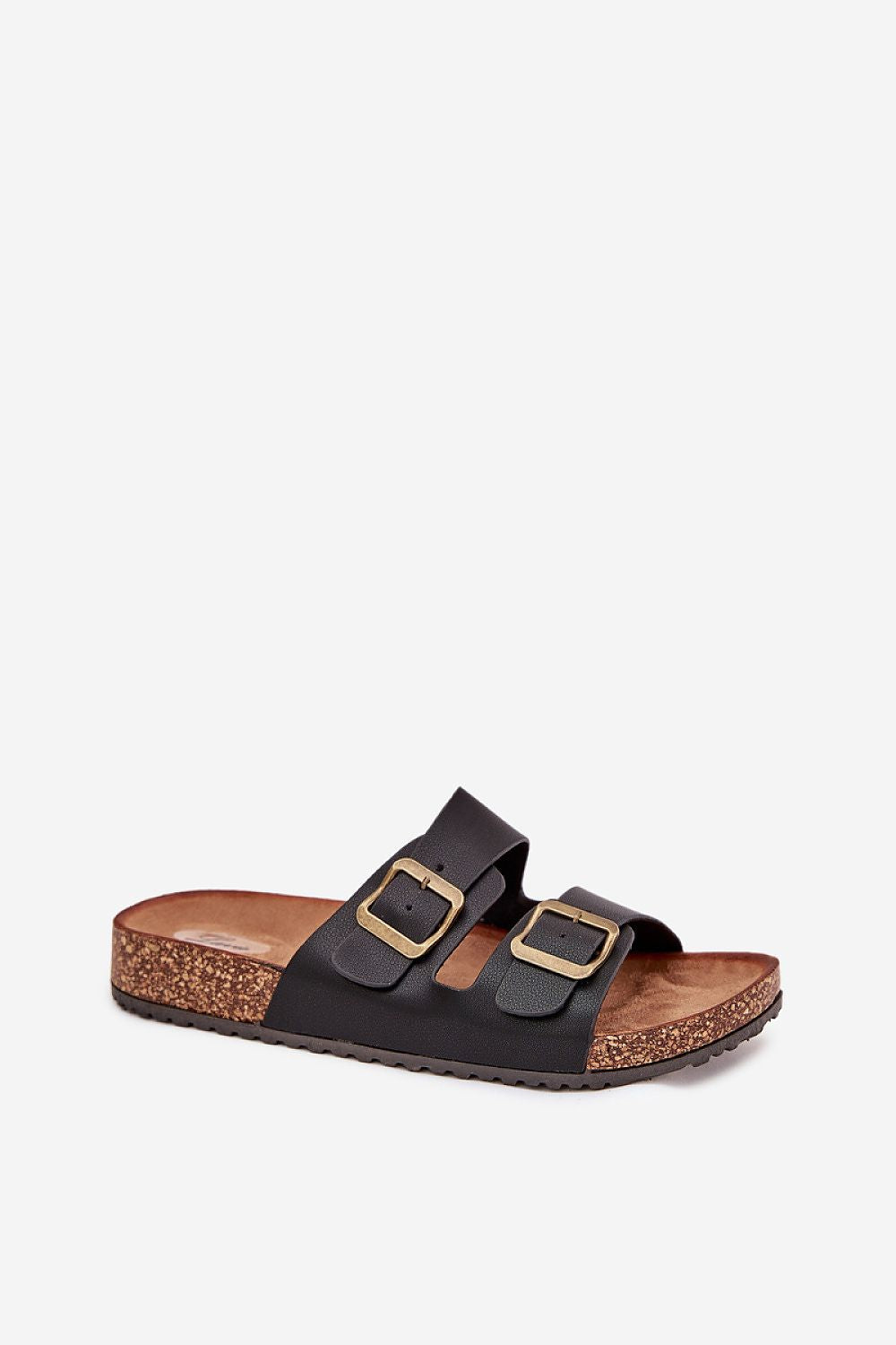  Sandał Klapki Model Vesina WD302 Black - Step in style 
