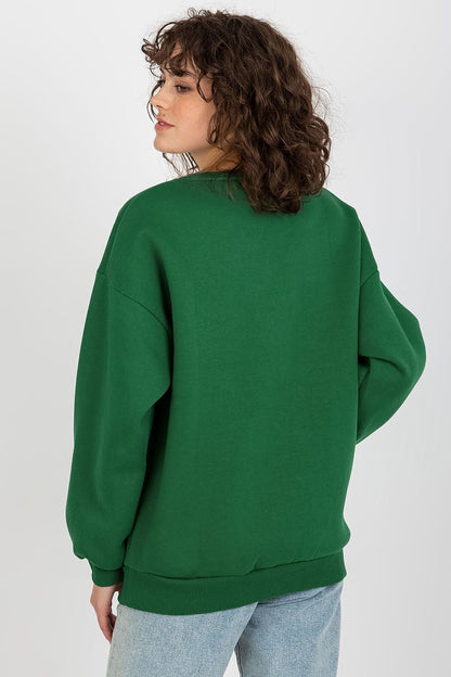   Bluza Damska Model EM-BL-617-4.41P Dark Green - Ex Moda 