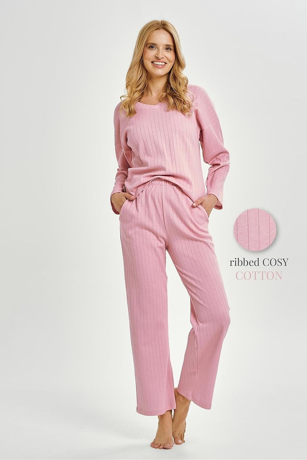  Piżama Damska Model Eleonora 3444 Dirty Pink - Taro 