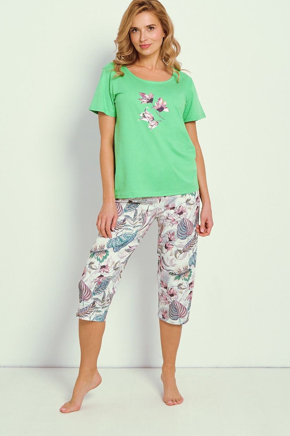  Piżama Damska Model Lia 3344 Green - Taro 
