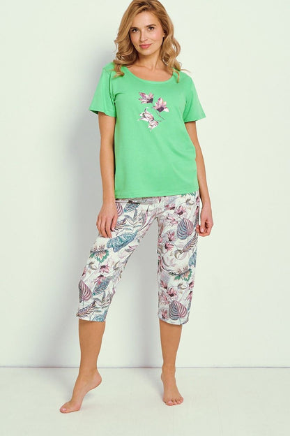  Piżama Damska Model Lia 3344 Green - Taro 