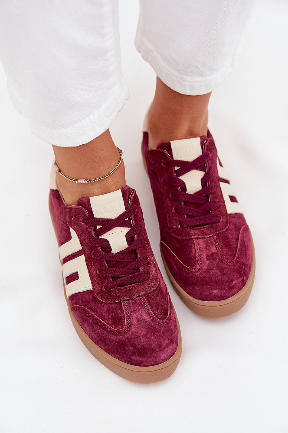   Buty Sportowe Model Vinceza 79557 Bordo - Step in style 