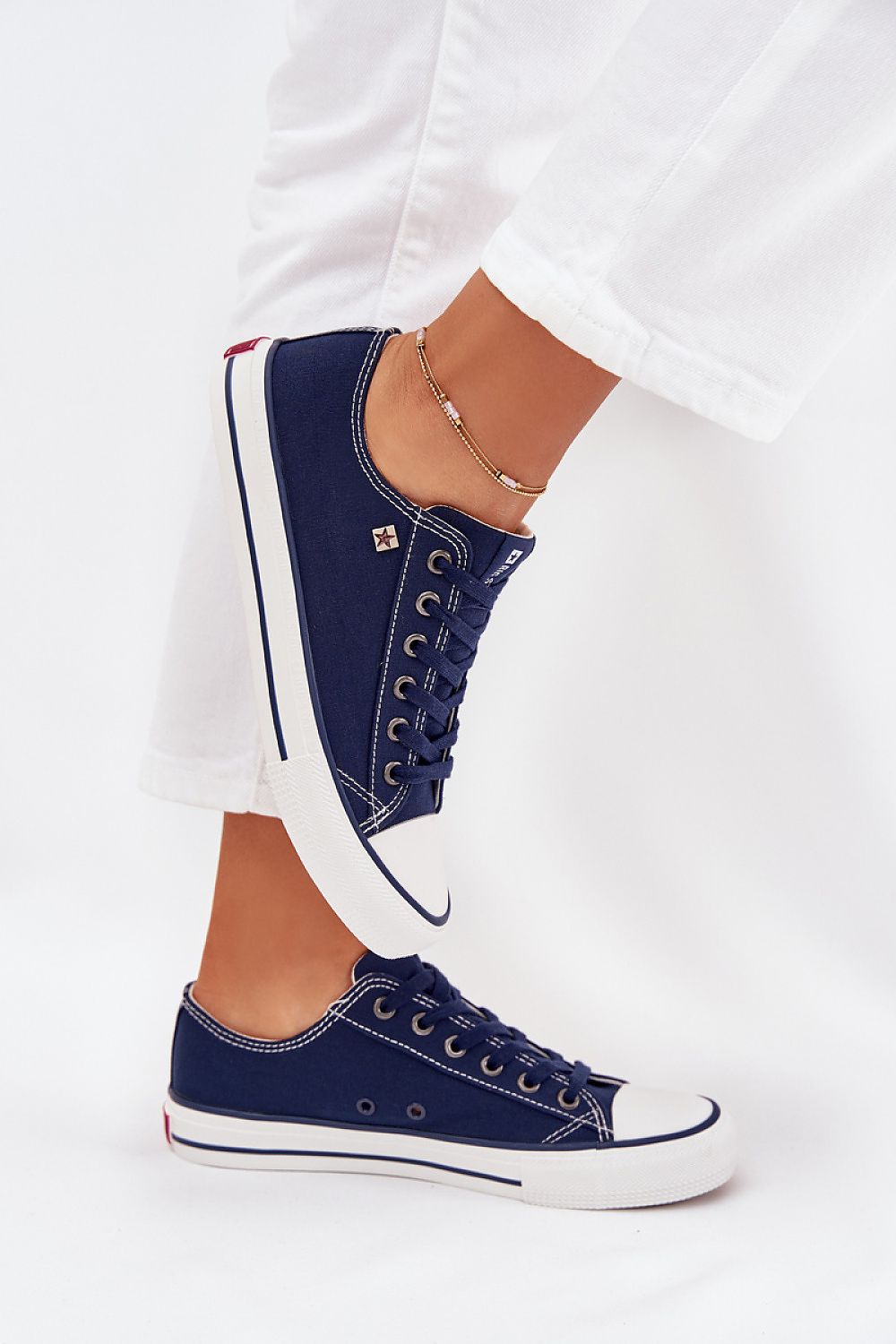   Trampki Model Big Star DD274A235 Navy - Step in style 