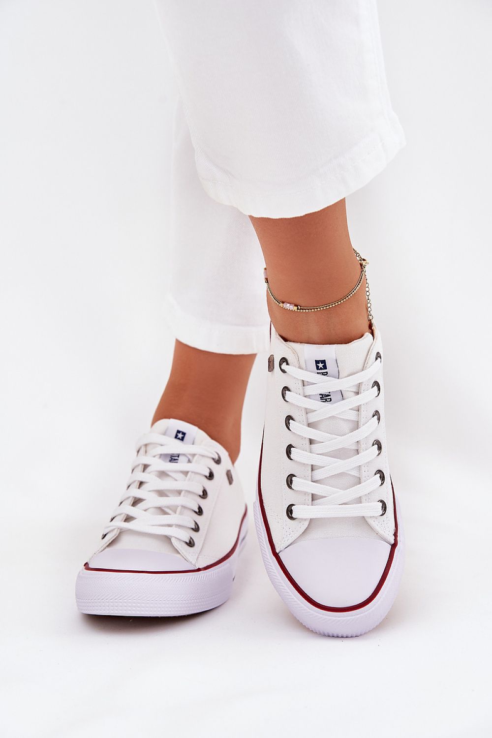   Trampki Model Big Star DD274A232 White - Step in style 