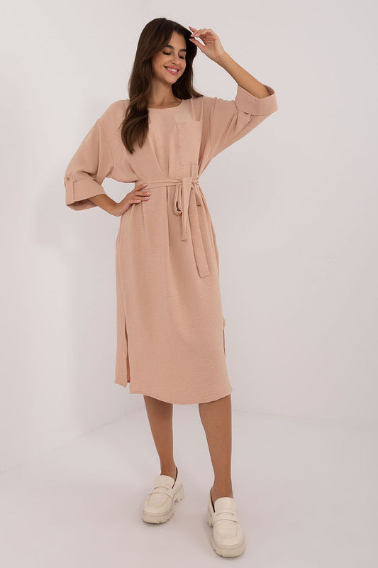  Sukienka Model LK-SK-509694.61 Camel - Lakerta 