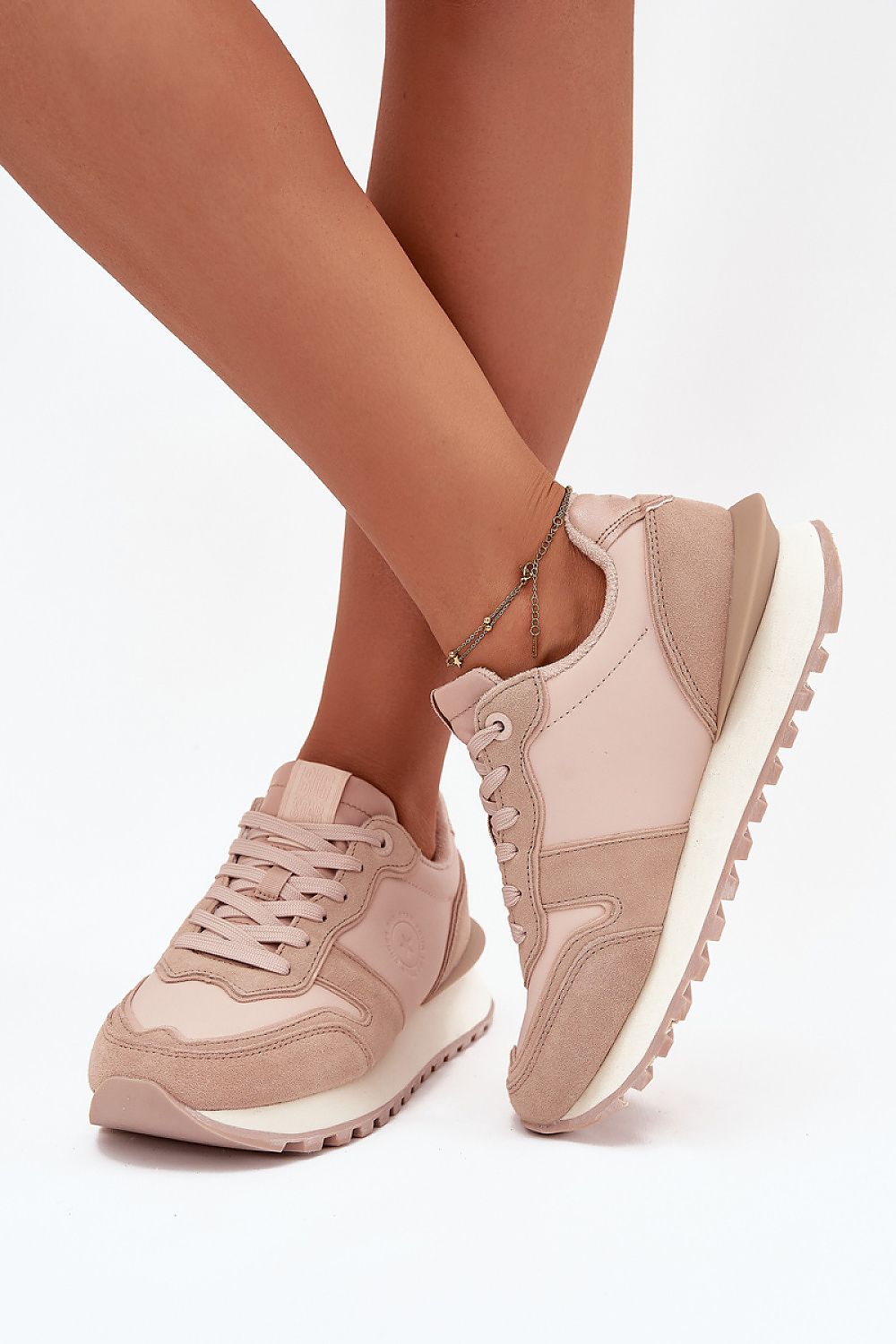   Buty Sportowe Model Big Star OO274521 HI-POLY SYSTEM Nude - Step in style 
