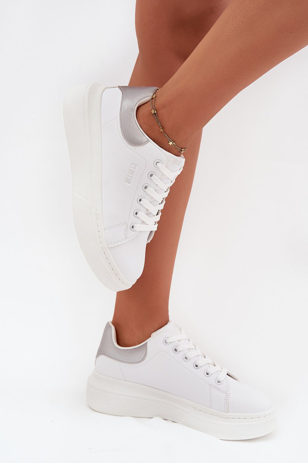   Buty Sportowe Model Big Star SS274245 White/Silver - Step in style 