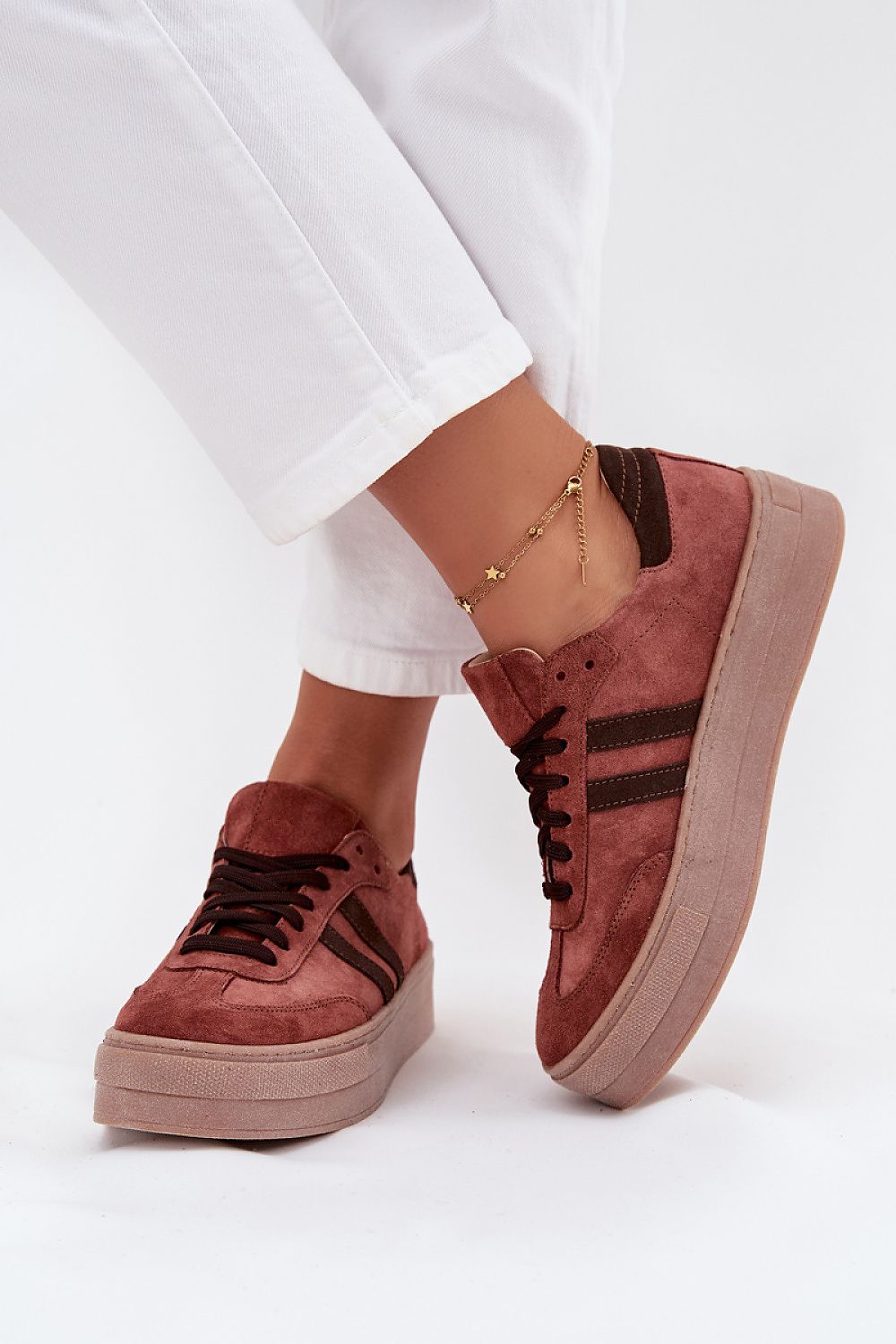   Buty Sportowe Model Zazoo N1068S2 Brown - Step in style 