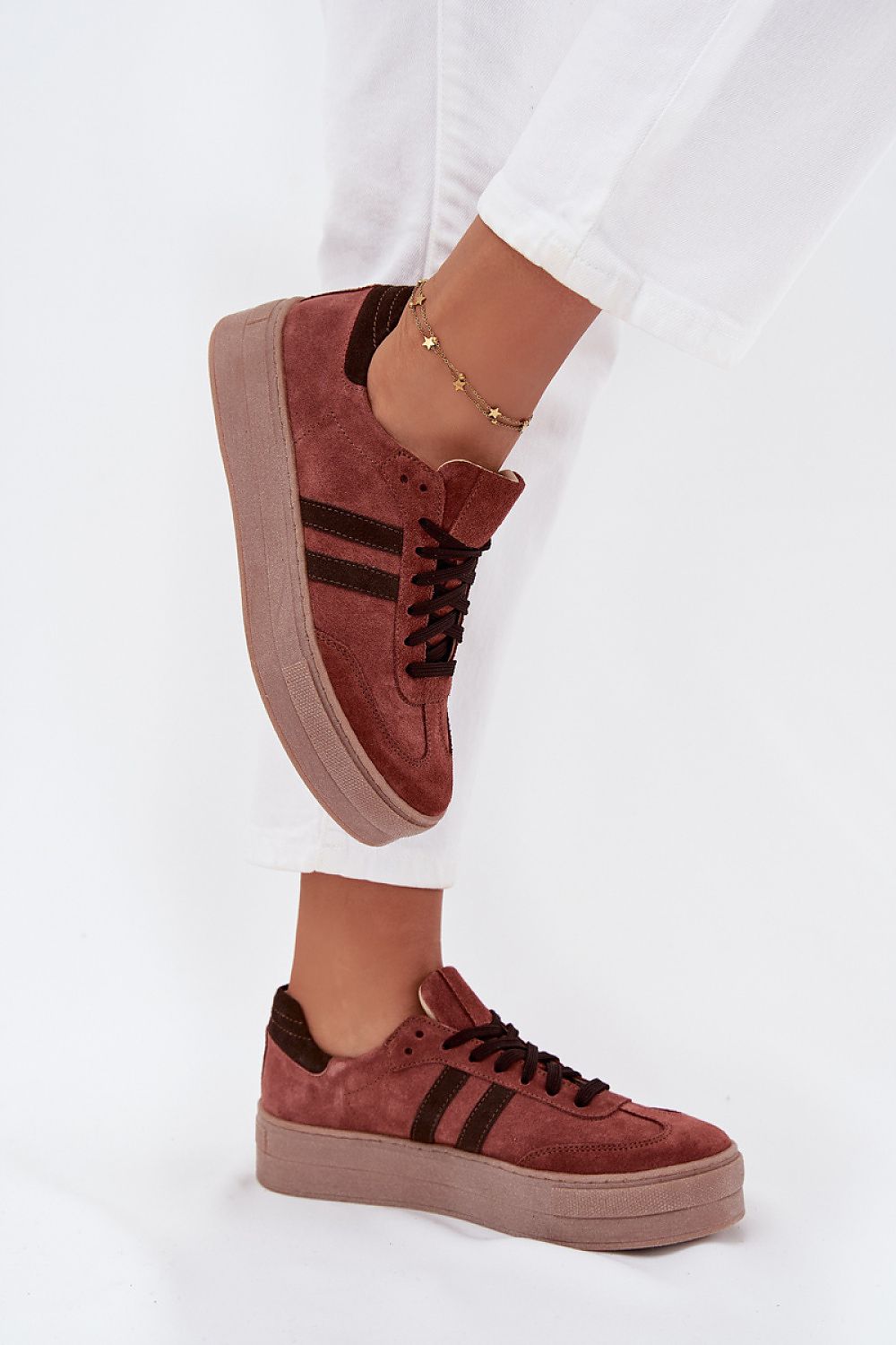   Buty Sportowe Model Zazoo N1068S2 Brown - Step in style 