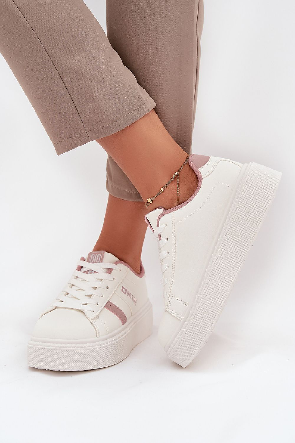   Buty Sportowe Model Big Star SS274346 White - Step in style 