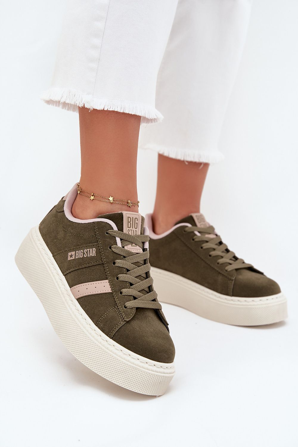  Buty Sportowe Model Big Star SS274349 Green - Step in style 