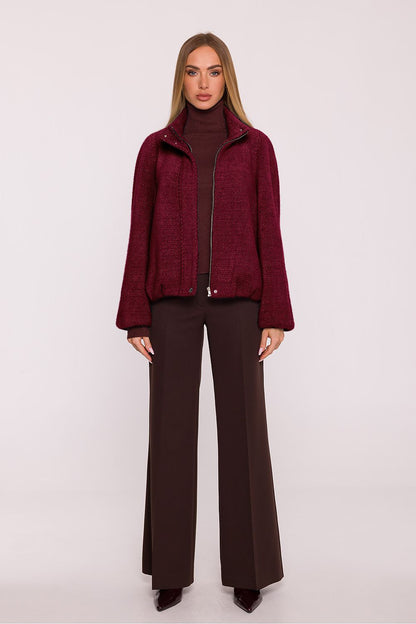   Kurtka Damska Model MOE885 Bordo - Moe 