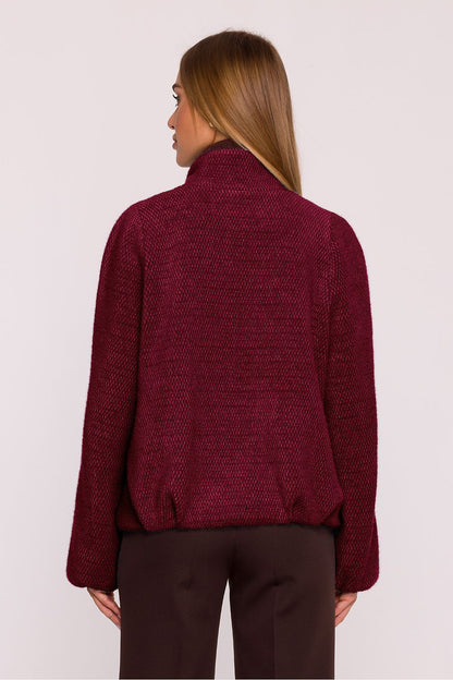   Kurtka Damska Model MOE885 Bordo - Moe 