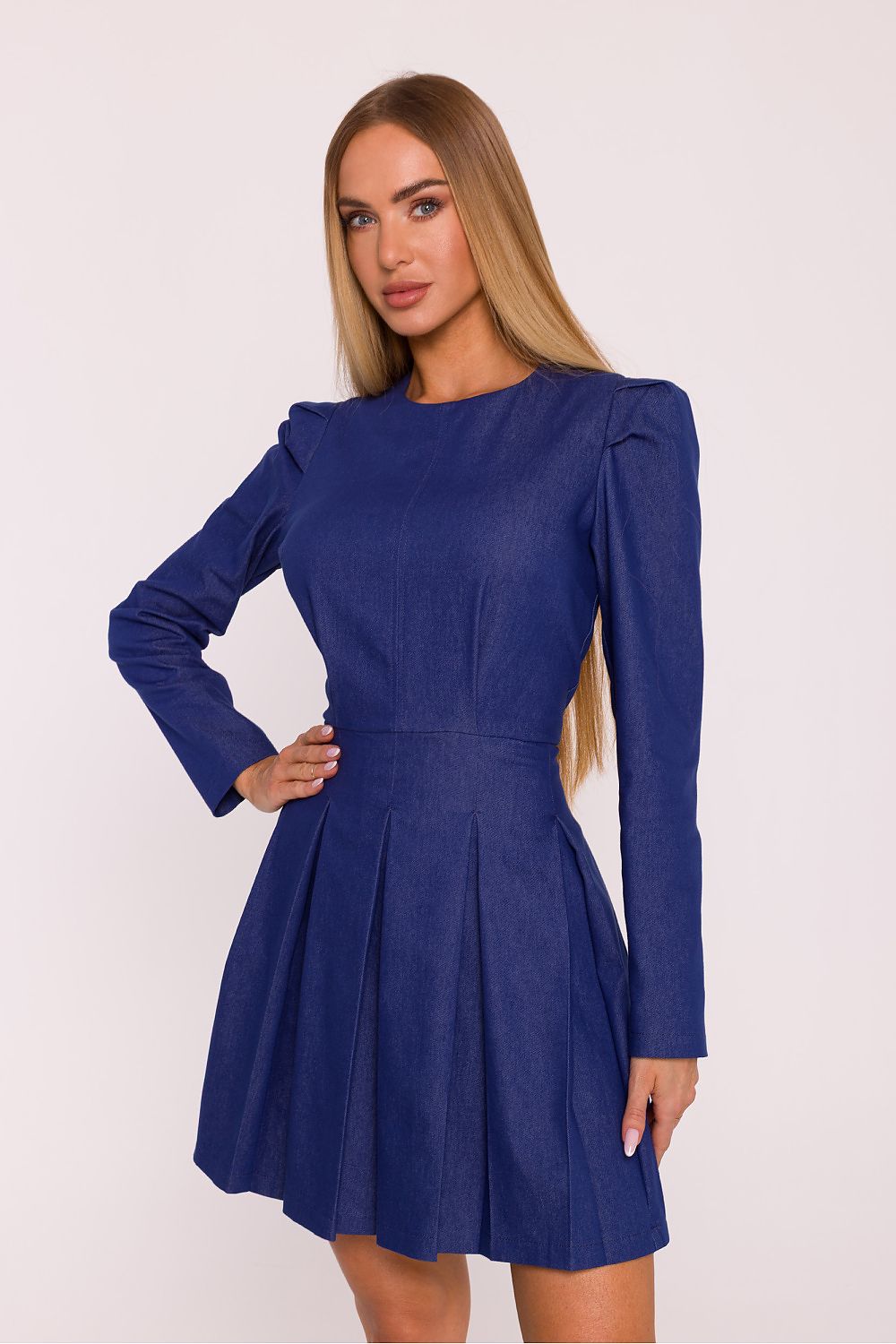  Sukienka Model MOE884 Blue - Moe 