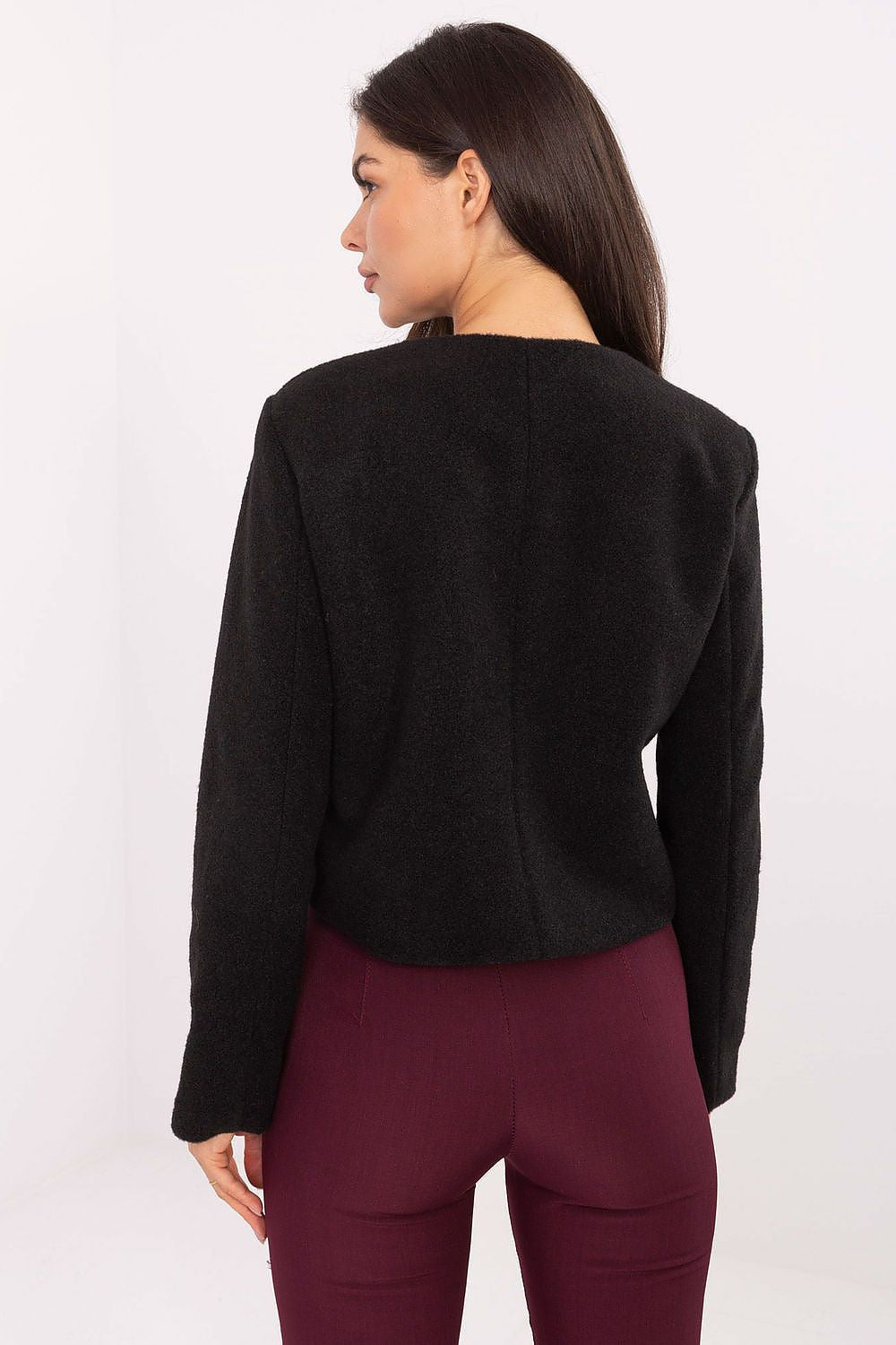   Żakiet Model IT-KR-FL9586.64 Black - Rue Paris 