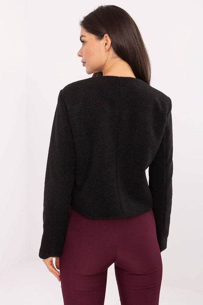   Żakiet Model IT-KR-FL9586.64 Black - Rue Paris 