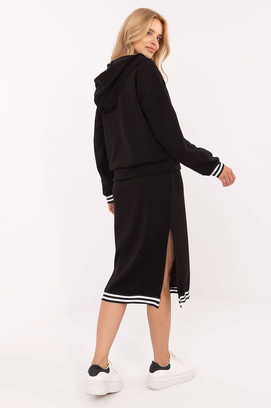  Sukienka Komplet Model IT-KMPL-9719.64 Black - Rue Paris 