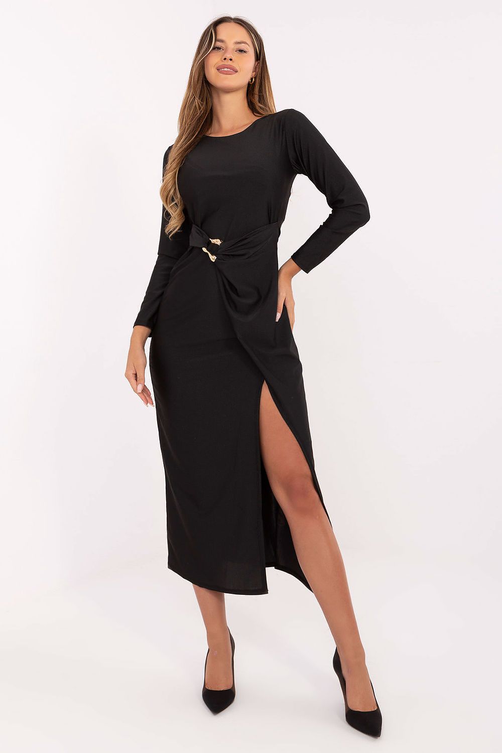  Sukienka Model IT-SK-21609.83 Black - Italy Moda 
