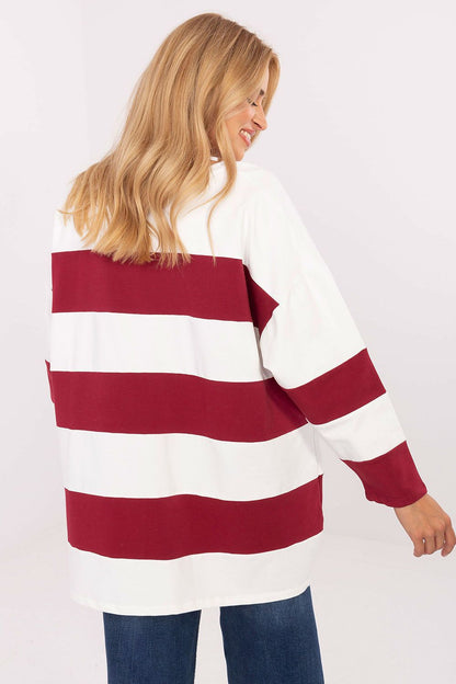  Bluzka Model RV-BZ-A833.50 Bordo - Relevance 