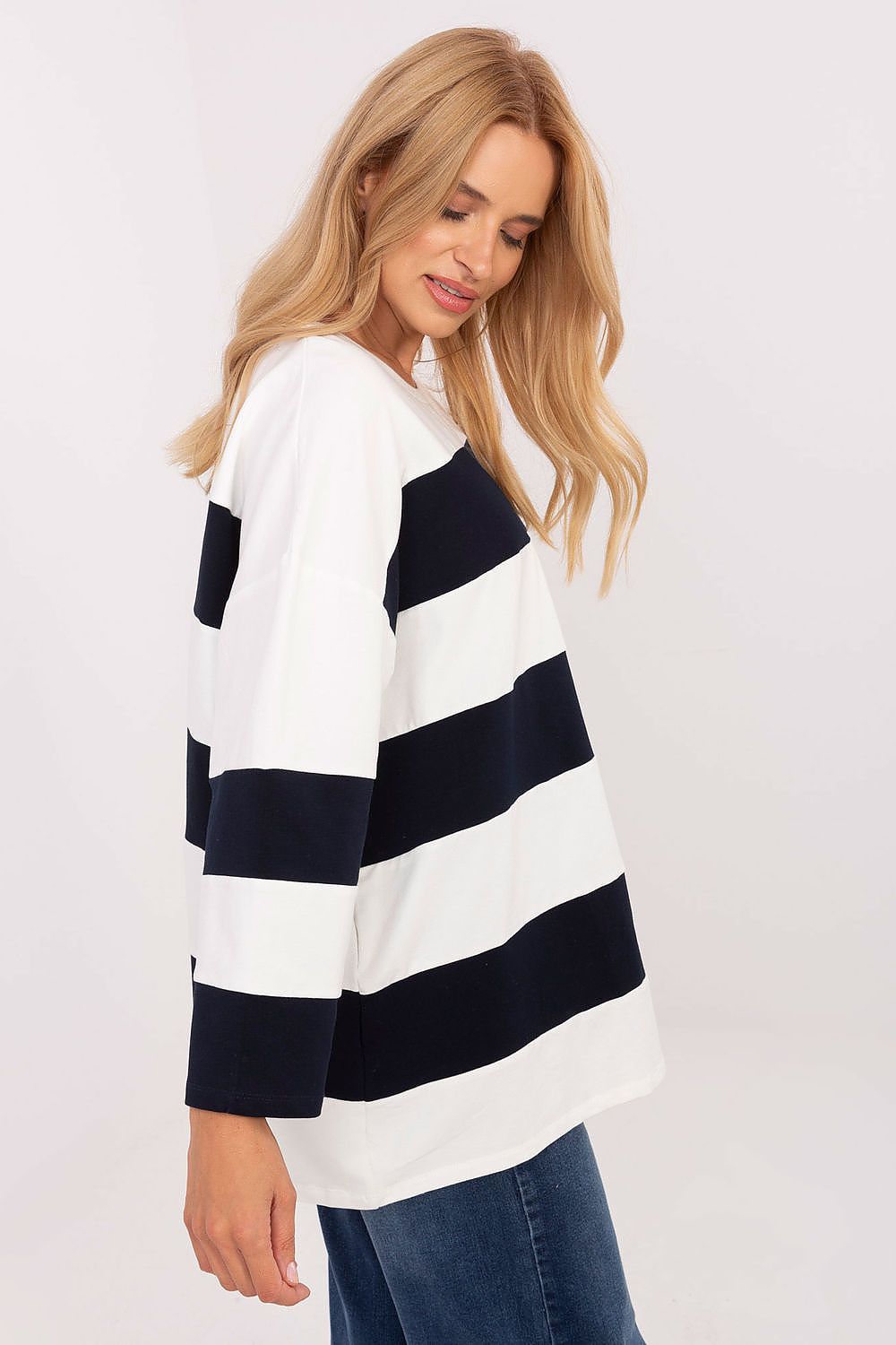   Bluzka Model RV-BZ-A833.50 Navy - Relevance 