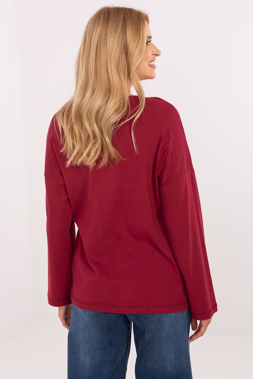   Bluzka Model RV-BZ-A852.51 Bordo - Relevance 