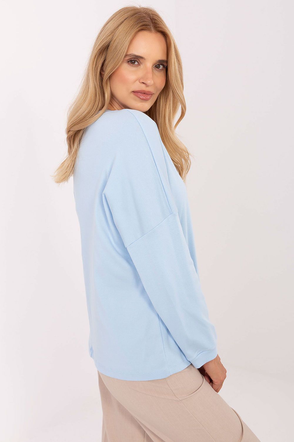   Bluzka Model RV-BZ-A823.49 Light Blue - Relevance 