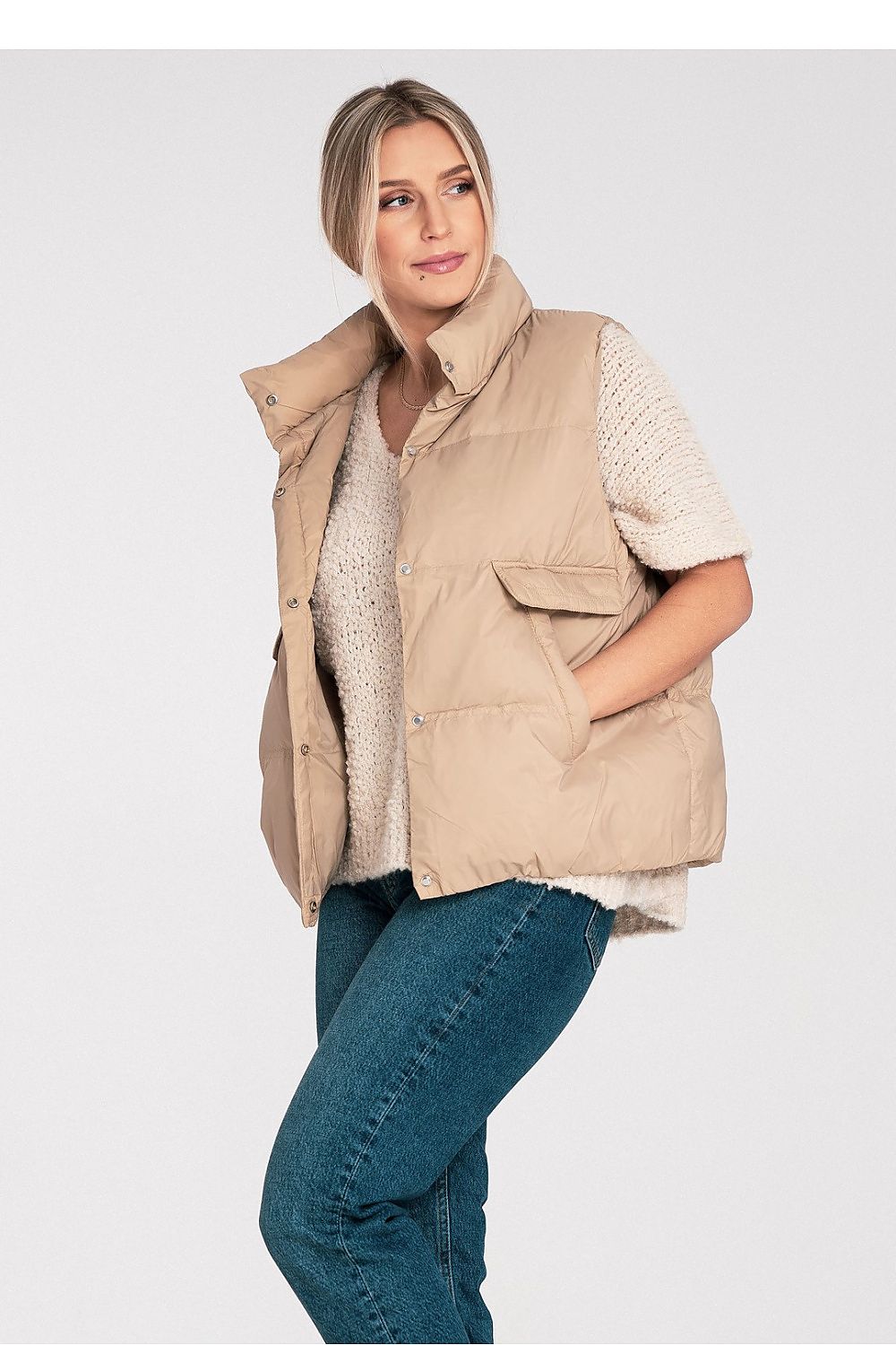   Kamizelka Model M1115 Beige - Figl 