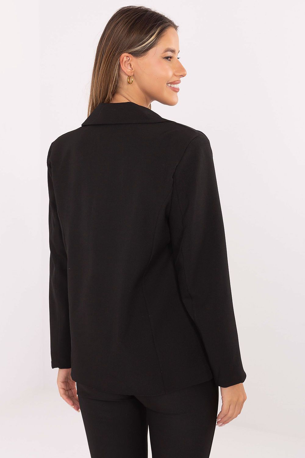   Marynarka Model IT-MA-FL8391.87 Black - Rue Paris 