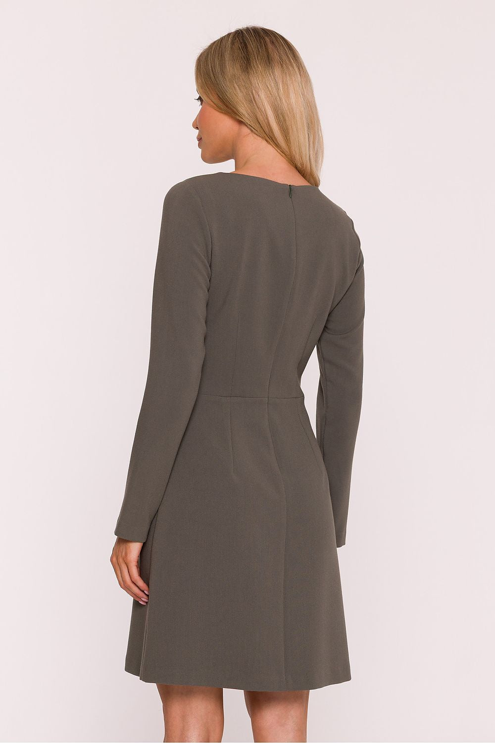  Sukienka Model S419 Khaki - Stylove 