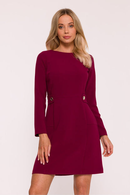  Sukienka Model S419 Bordo - Stylove 