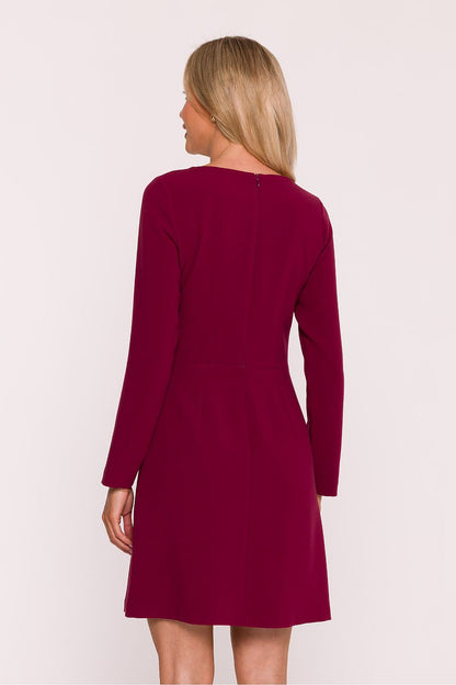  Sukienka Model S419 Bordo - Stylove 