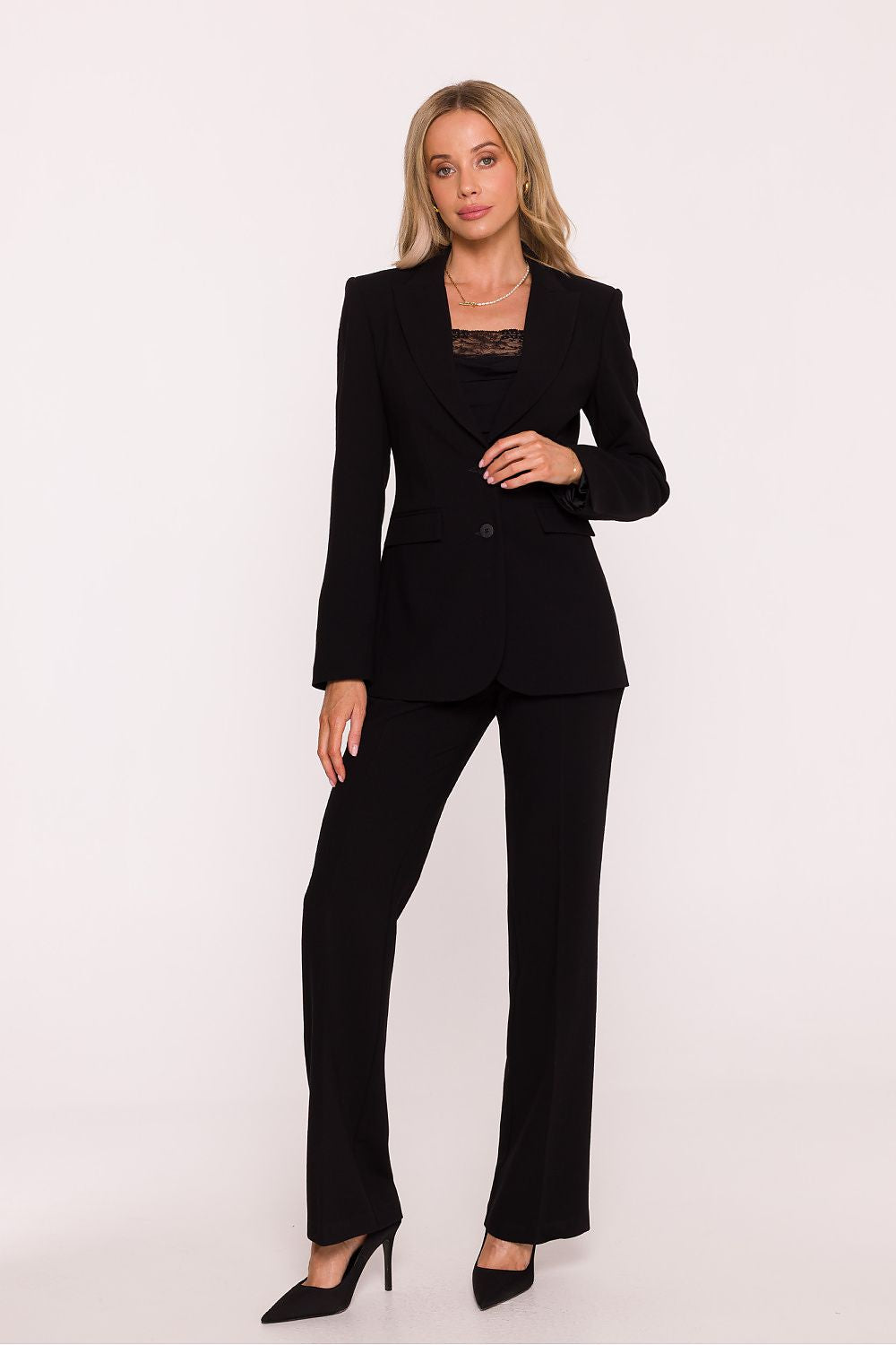   Marynarka Model S417 Black - Stylove 