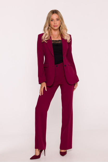   Marynarka Model S417 Bordo - Stylove 