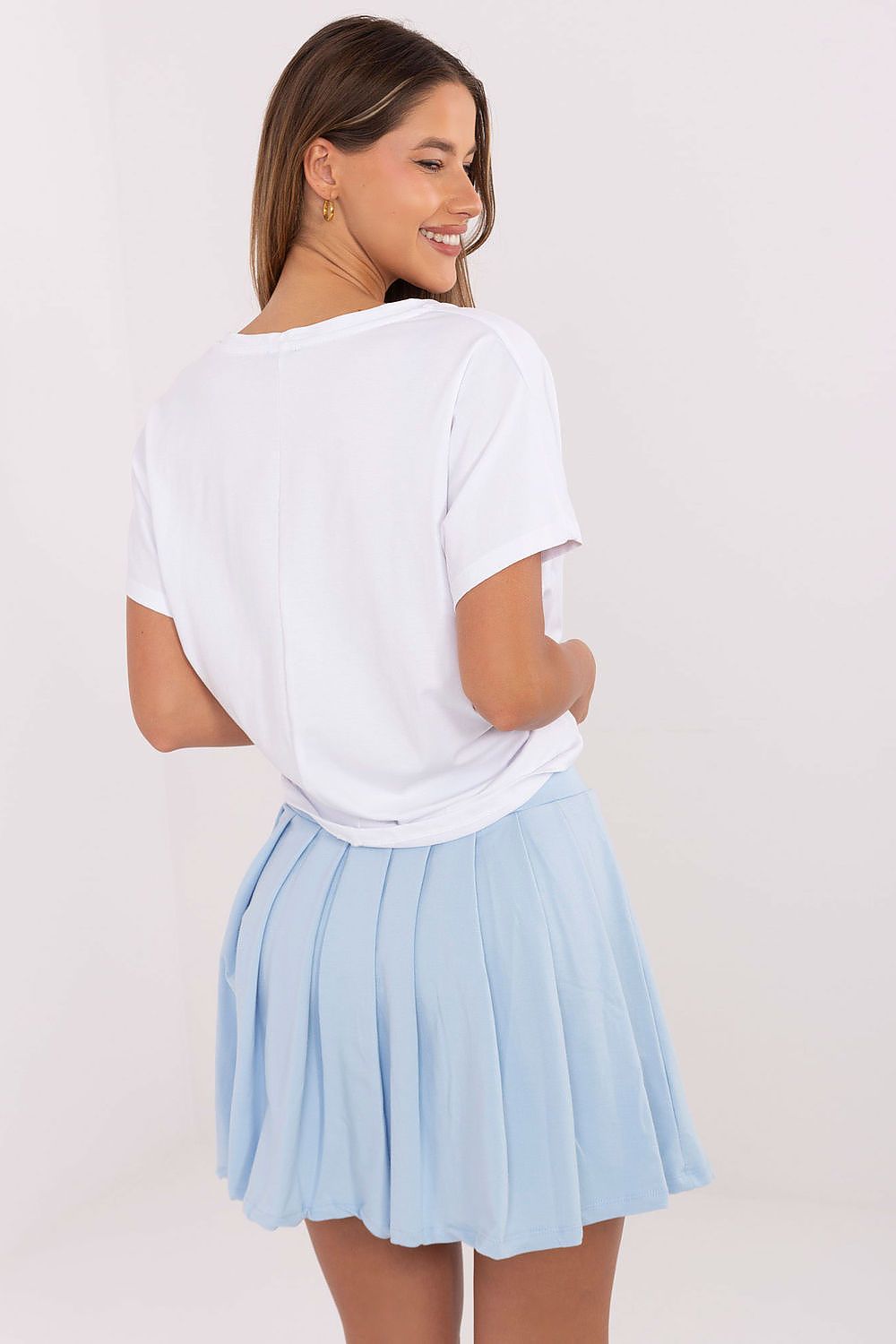  Spódnica Komplet Model RV-KMPL-A774.49 White/Blue - Relevance 