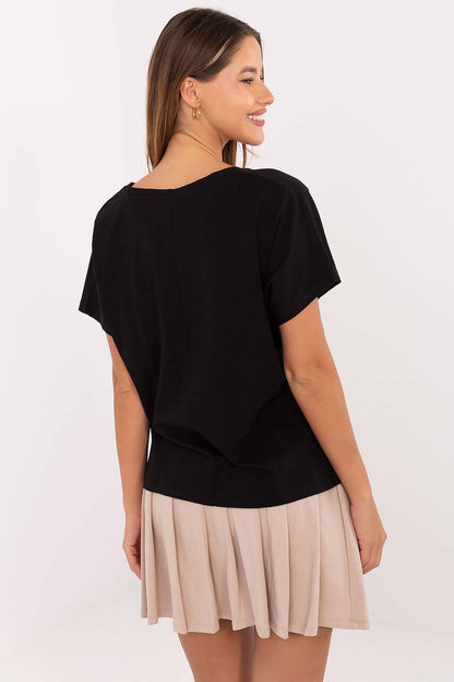  Spódnica Komplet Model RV-KMPL-A774.49 Black/Beige - Relevance 