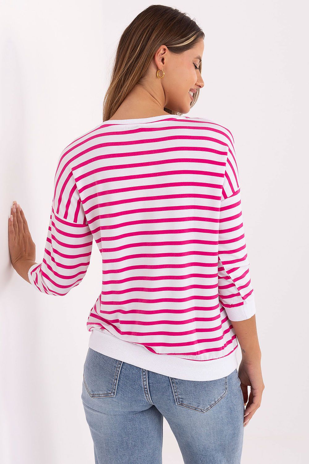   Bluzka Model RV-BZ-A790.47 White/Pink - Relevance 