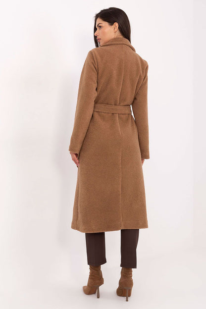   Płaszcz Damski Model IT-PL-96765.17P Camel - Factory Price 
