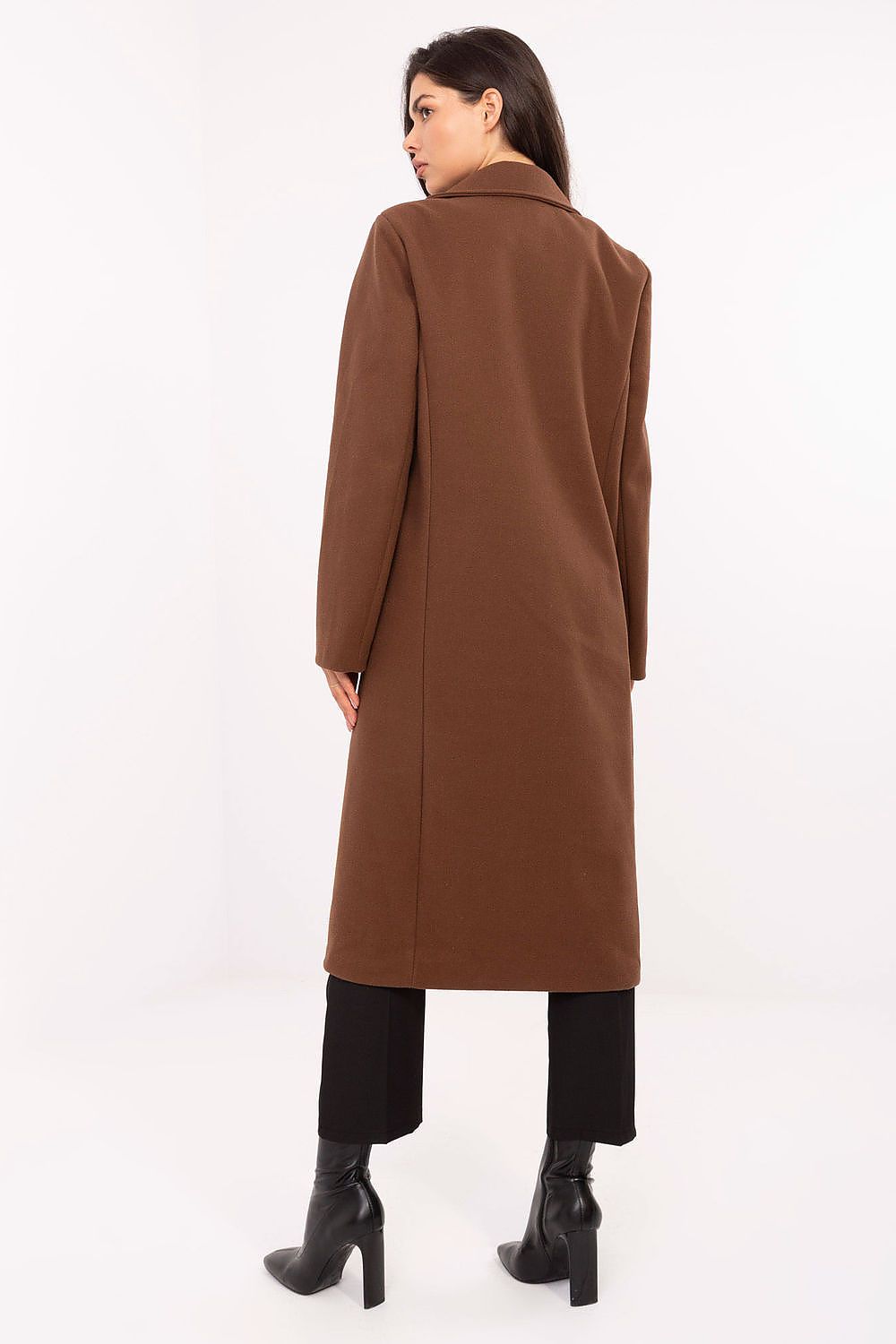   Płaszcz Damski Model IT-PL-80320.65 Brown - Factory Price 