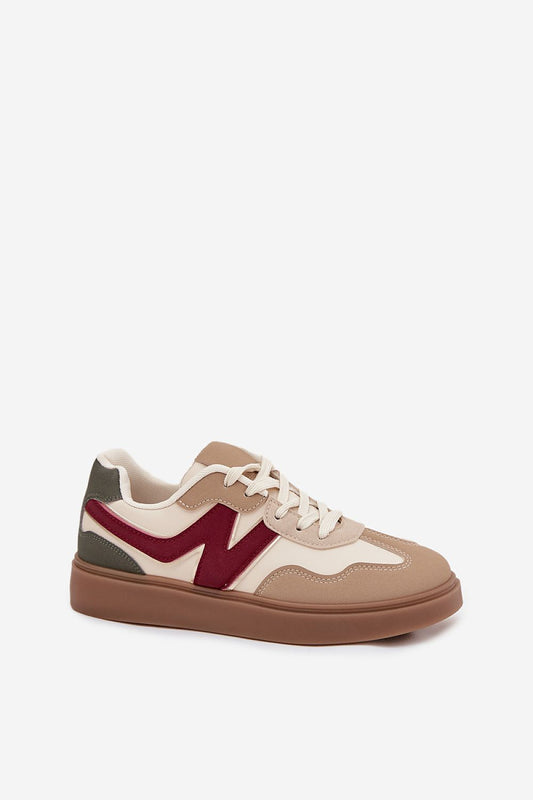   Buty Sportowe Model Givelle 9166 Beige - Step in style 