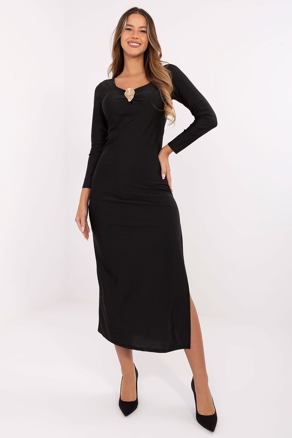  Sukienka Model IT-SK-21619.97 Black - Italy Moda 
