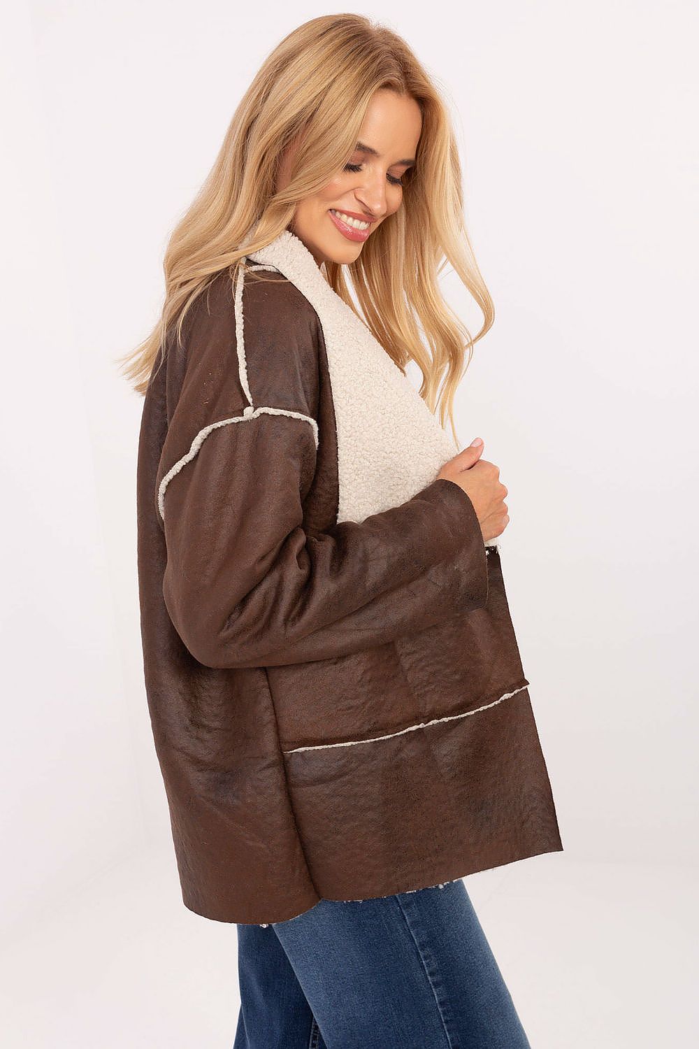   Kurtka Damska Model IT-KR-95616.66 Brown - Factory Price 