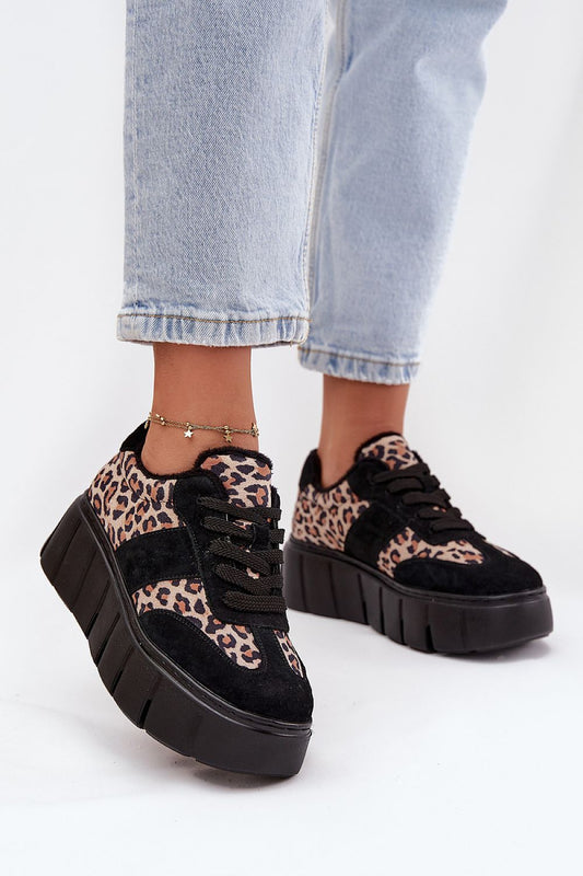   Buty Sportowe Model Vinceza 66841 Panterka Black - Step in style 