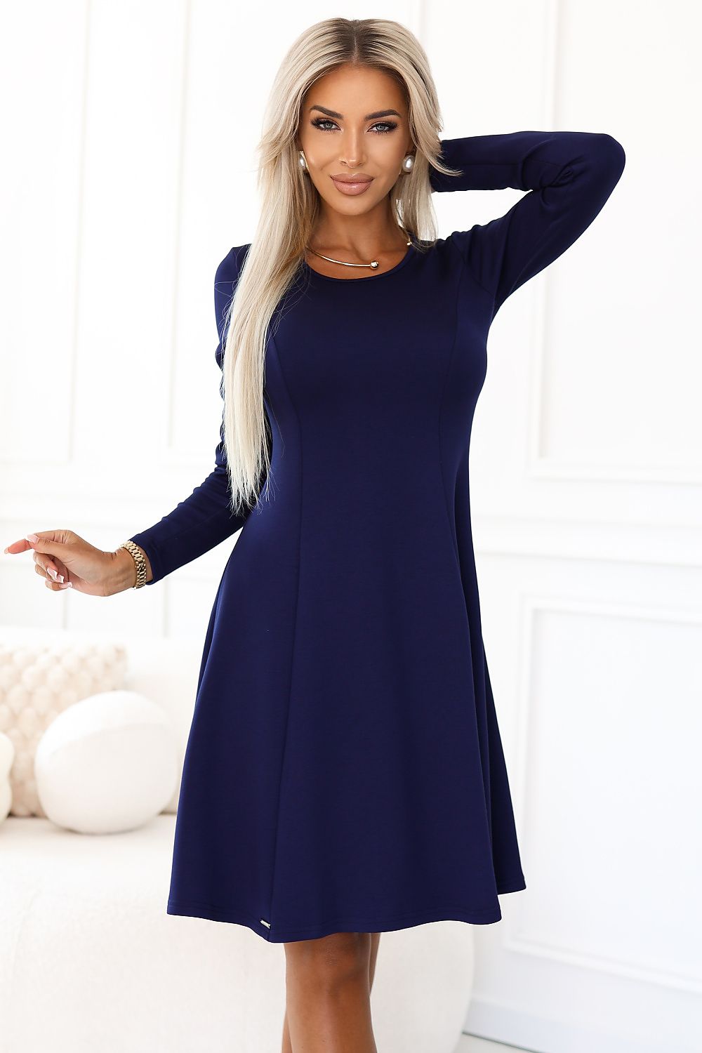  Sukienka Model 567-2 Navy - Numoco 
